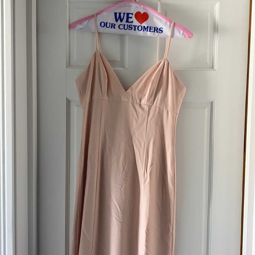 Light Pink Amsale Bridesmaid Dress Size 4
